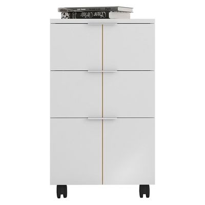 Gaveteiro Cubic 3 Gavetas Caemmun Branco