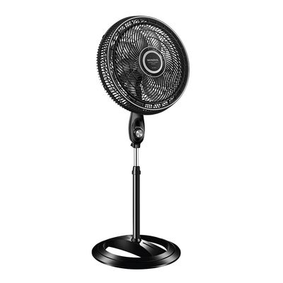 Ventilador Coluna 40cm Super Turbo Force Mondial Preto/Prata VSTF-40C-8P-BS 127V