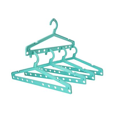 Kit com 5 Cabides Secalux 5x1 para Secagem Verde UNICA