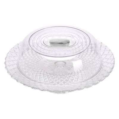 Boleira de Vidro com Tampa Confit CV244787 Cazza UNICA