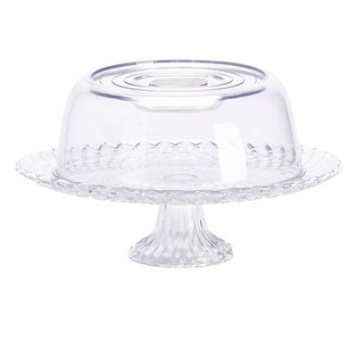 Boleira de Vidro com Tampa Confit CV244787 Cazza UNICA
