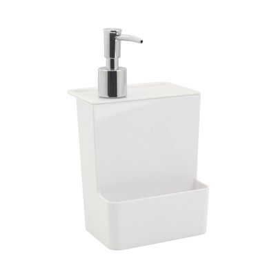 Dispenser de Detergente Coza Multi Glass Branco UNICA