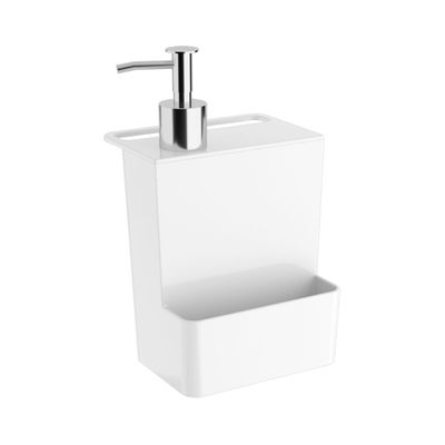 Dispenser de Detergente Coza Multi Glass Branco UNICA