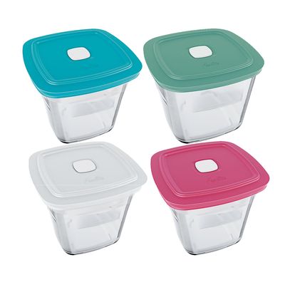 Pote de Vidro com Tampa Marinex Vap Facilita 1L - Item Sortido UNICA