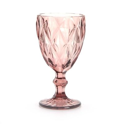 Taça de Vidro para Água Le Brisa Rosa 300ml UNICA