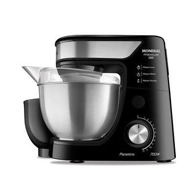 Batedeira Planetária Mondial Premium Inox BP-02P UNICA
