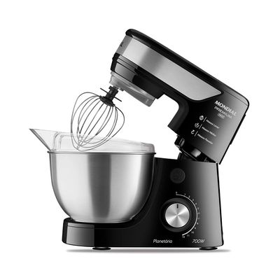 Batedeira Planetária Mondial Premium Inox BP-02P UNICA