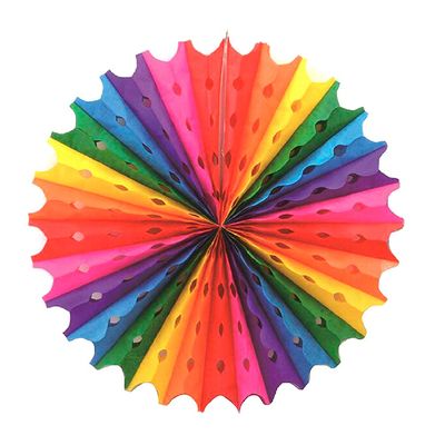 Mandala Decorativa de Papel 50Cm Playfun UNICA