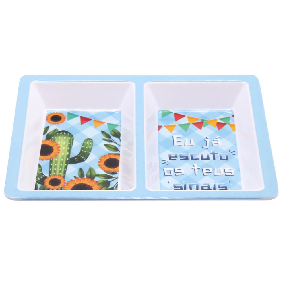 Petisqueira Melamina Junina 20x15cm CV245257 PlayFun