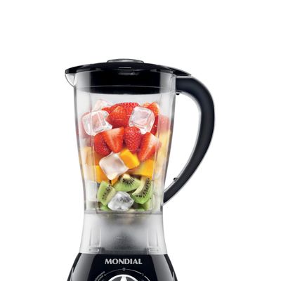Liquidificador Mondial Power 2 Black L-28 Preto - 127V UNICA