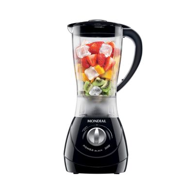 Liquidificador Mondial Power 2 Black L-28 Preto - 127V UNICA