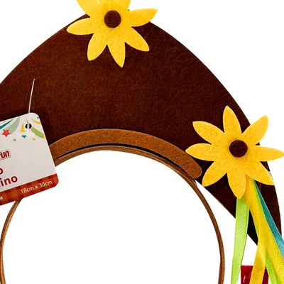 Tiara Junina 18cmx30cm CV245249 PlayFun UNICA