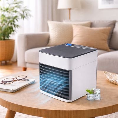 Mini Ar Condicionado Portátil USB 500ml Umidificador