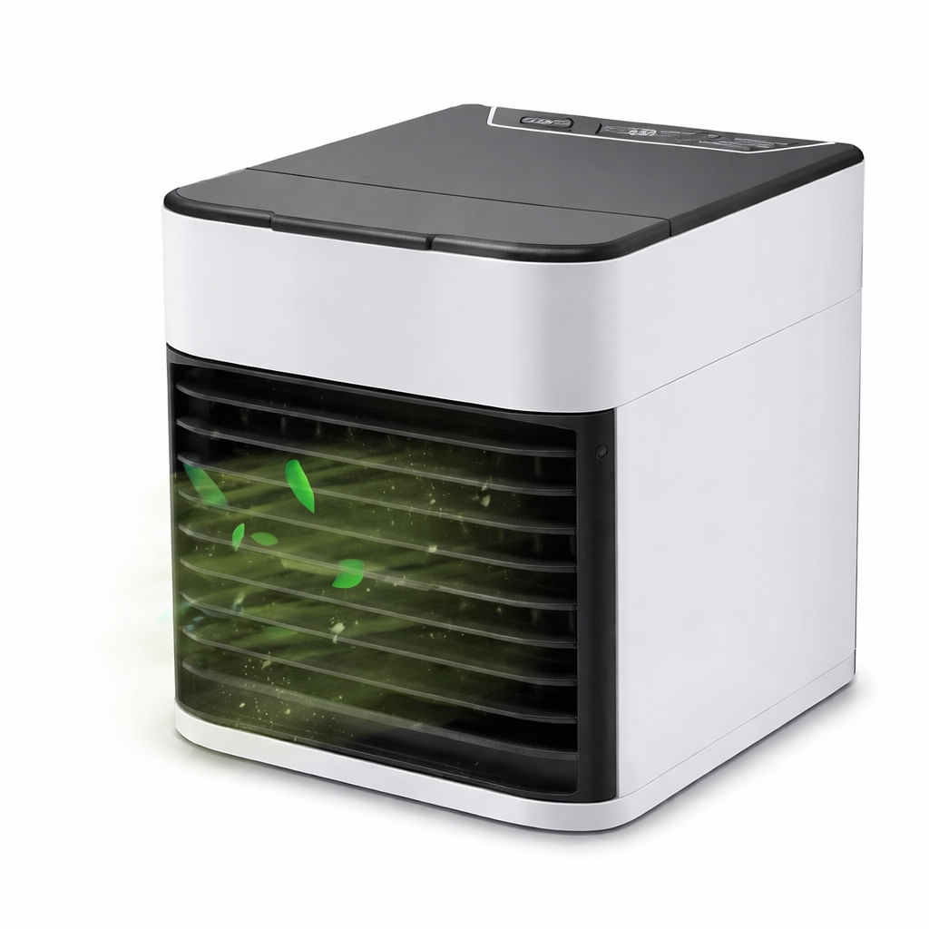 Mini Ar Condicionado Portátil USB 500ml Umidificador