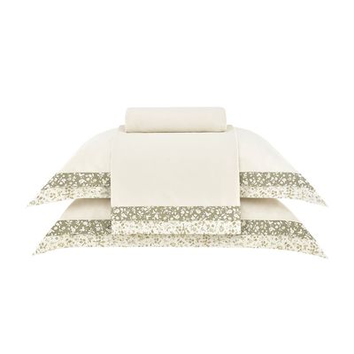 Jogo Cama Casal Buddemeyer 300 Fios Bud Vision Sage