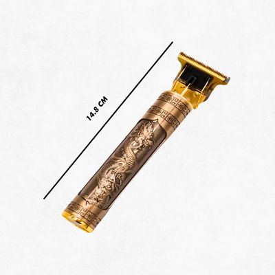 Máquina de Barbear e Cortar Cabelo Profissional Recarregável