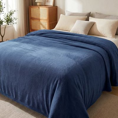 Manta Fleece Lisa Casal Azul - Andreza UNICA