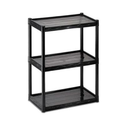 Estante multiuso 3003 andares preta - Das plast UNICA
