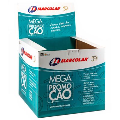 Feirinha Assadeiras Antiaderente Marcolar Cereja UNICA