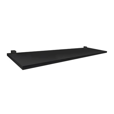 Prateleira Prat-K Kids Me Leve com Suporte Preta 1,2x20x80cm UNICA