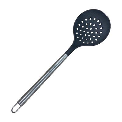 Escumadeira Casa do Chef em Inox e Nylon Prime Preta UNICA