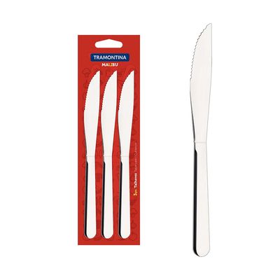 Conjunto de Facas para Churrasco Malibu Inox UNICA