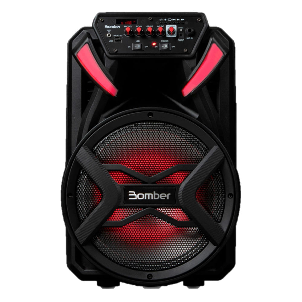 Caixa Acústica Bluetooth Bomber Papão 510