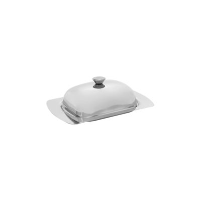 Manteigueira em Aço Inox Le Chef 6x12,5cm UNICA