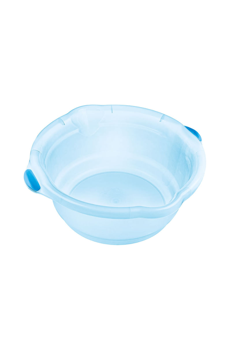 Bacia Sanremo Plástico Infantil Azul 27,5l