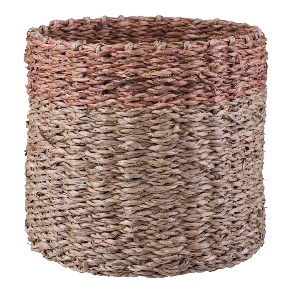 Cesto Decorativo Redondo Cazza Tiki Natural