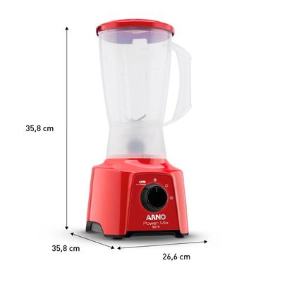 Liquidificador Arno Power Mix LQ11 Vermelho - 220V UNICA