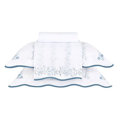 Jogo Cama Queen Buddemeyer 200 Fios Gran Percalle Sintra