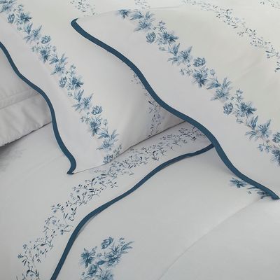 Jogo Cama Queen Buddemeyer 200 Fios Gran Percalle Sintra