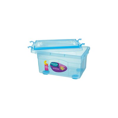 Caixa Organizadora Sanremo Top Stock Azul 4,3L UNICA