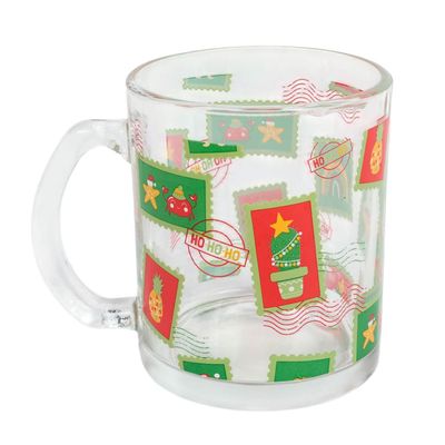 Caneca de Vidro Magia Natal Cazza