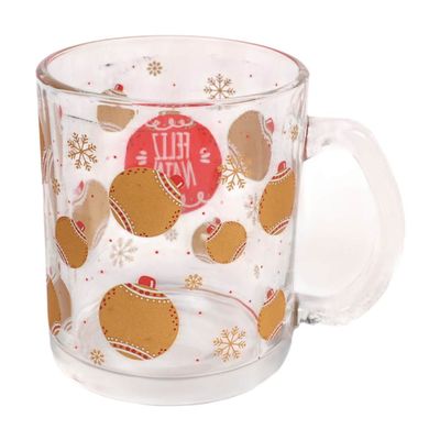 Caneca de Vidro Magia Natal Cazza