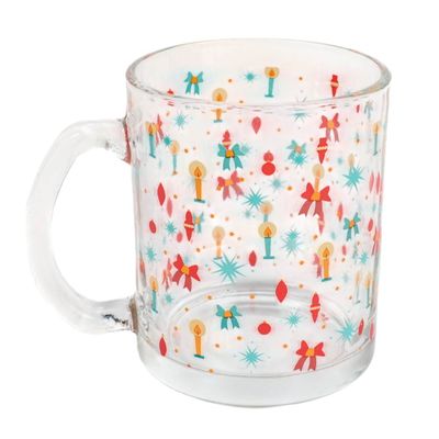 Caneca de Vidro Magia Natal Cazza