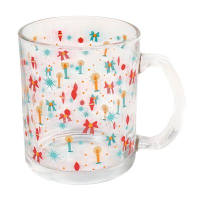 Caneca de Vidro Magia Natal Cazza