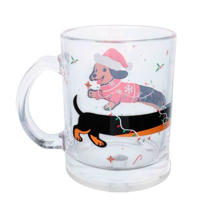 Caneca de Vidro Magia Natal Cazza