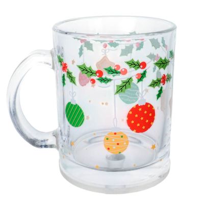 Caneca de Vidro Magia Natal Cazza