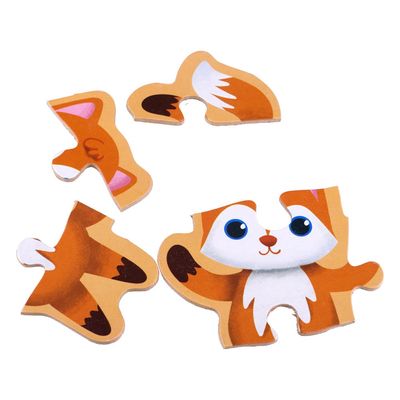 Meu Primeiro Quebra Cabeça Animais 29 Peças BDC UNICA