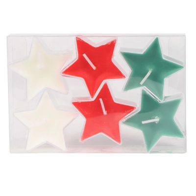 Kit de Velas Cazza Star 6 Peças UNICA