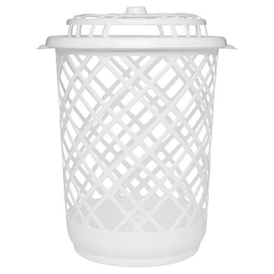 Cesto de Roupas Telado Jaguar 30L Branco UNICA