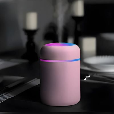 Umidificador Portátil USB Rosa - 300ml