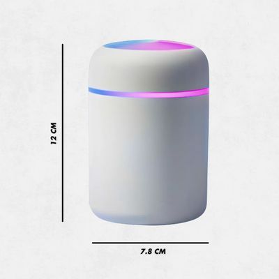 Umidificador Portátil USB Branco - 300ml