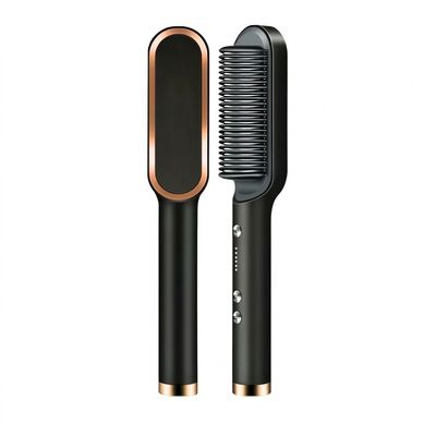 Kit Liso Imediato Redutor de Volume + Escova Pente Alisadora