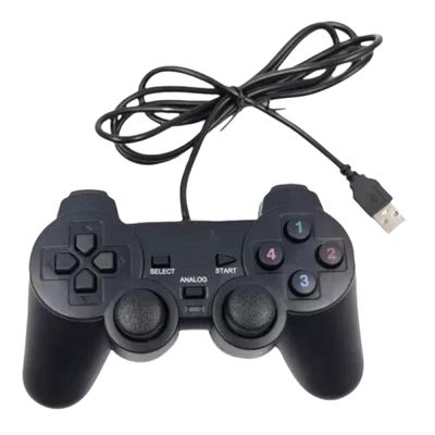 Controle Usb para PC Notebook Joystick Dualshock Analógico