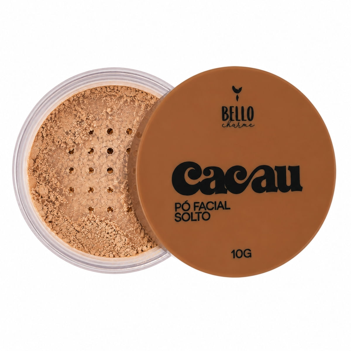Pó Facial Solto Cacau