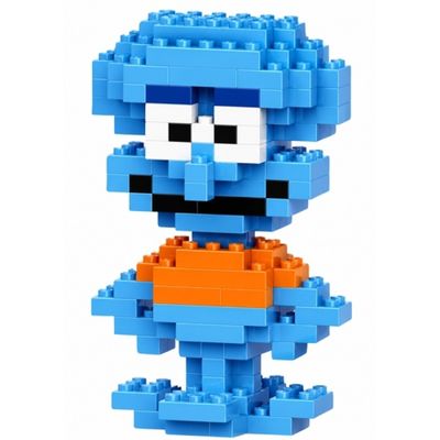 Mini Blocos de Montar Lula Molusco Pixelado - 145 Peças
