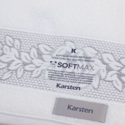 Toalha Banho Provence 135X70Cm 430G/M2 Branca - Karsten UNICA
